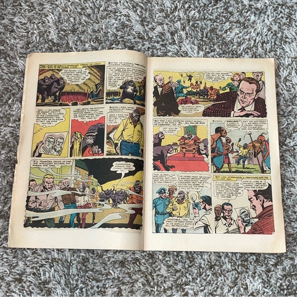 VINTAGE 1966 DC COMICS Strange Adventures Gorilla Witch Silver Age Comic #186 - Picture 8 of 10